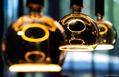 SEGULA LED FLOATING GLOBE 150 GOLDEN 4W 240LM 2200K