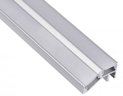 ALUMINIUM PROFIEL DOUBLE-LINE TWEE LED STRIPS TOT 10-MM