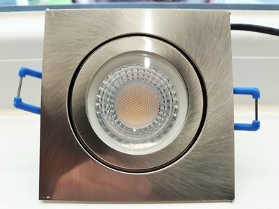 LED INBOUWSPOT IP44 ALU 60° 230V 5W 400LM 4000K