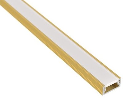 ALUMINIUM PROFIEL MINI-LINE GOLD LED STRIPS TOT 10-MM