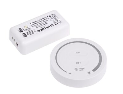 SELI-SET RF LED STRIP CONTROLLER + REMOTE WIT 12-24V