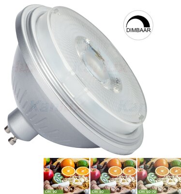 ES111 IQ-LED SPOT CRI-97 DIM 230V 12W 850LM 4000K