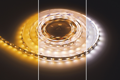 LED STRIP BICOLOR 24V/DC 10,8W/M. CCT 3000-6200K