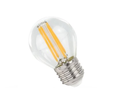 LED FILAMENT GLOEILAMP G45 230V E27 6W 850LM 2700K