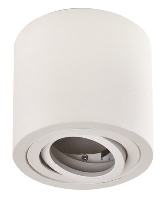 OPBOUWARMATUUR ZWENKBAAR WIT 230V GU10