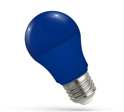 LED E27 GLOEILAMP BLAUW OUTDOOR A50 230V 4,9W