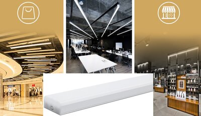 LED BATTEN EASY CONNECT IP20 150-CM 230V 30W 3000LM 4000K