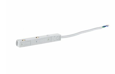 POWER CONNECTOR END WHITE - SYSTEM SHIFT RAILS