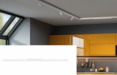 SYSTEM SHIFT LINE-90 WHITE CRI90 48V 22W 2300LM 3000K