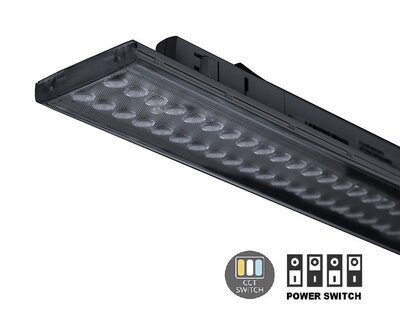 3-FASE RAILARMATUUR LINEAR-60 230V 20W POWER & CCT-SWITCH
