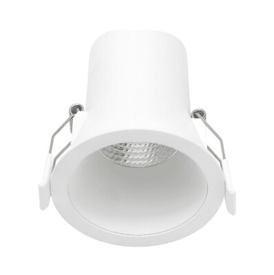 LED INBOUWSPOT 60° IP44 DIMBAAR 230V 9W 666LM WIT