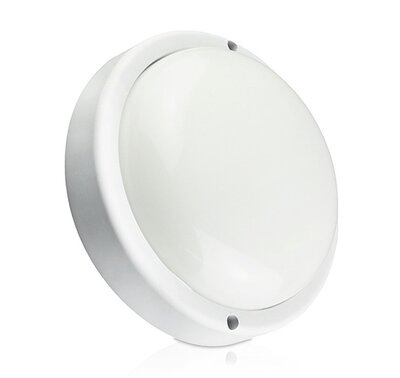LED BULKHEAD ROND WIT IP54 8W 810LM 4000K