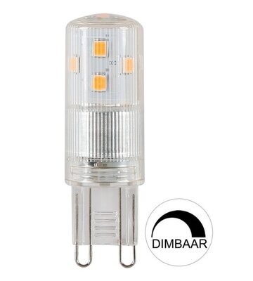 LED G9 GU9 LAMP DIMBAAR 230V 2,7W=28W 300LM 2700K