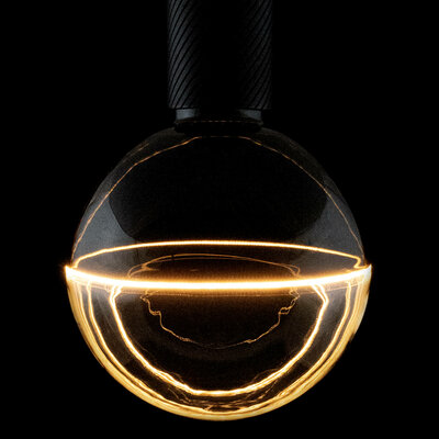 SEGULA LED 2TONE GLOBE 127 BLACK-CLEAR E27 5W 1900K