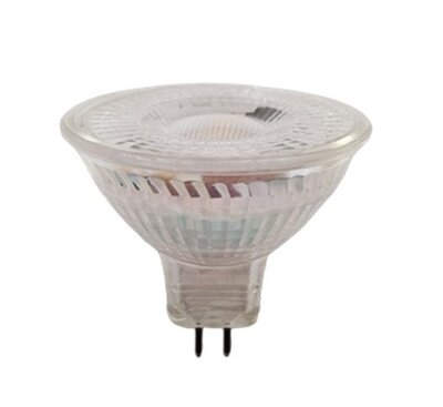 LED SPOT GLAS DIMBAAR 12V MR16 5W=35W 400LM 2700K