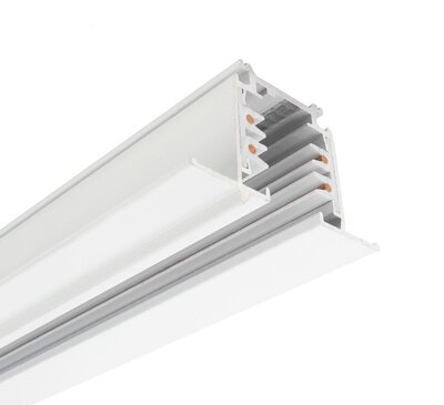 INBOUW 3-FASE RAIL TRACK WIT INBOUW 1-METER - 2-METER OF 3-METER