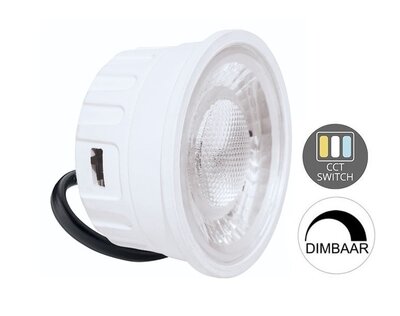 LED MODUL SLIM DIMBAAR 38° 230V 5W 420LM CCT-SWITCH
