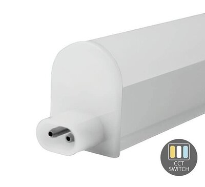 LED T5 LICHTBALK KOPPELBAAR 60CM 9W 855LM CCT-SWITCH