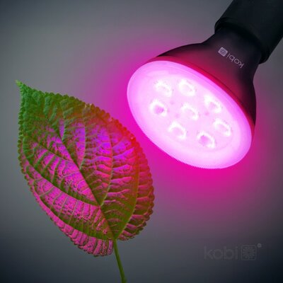 LED PLANTENLAMP PLANTY PAR20 E27 7W VOLSPECTRUM GROEILAMP