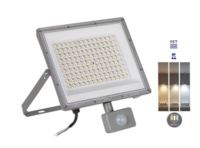 LED VERSTRALER MET SENSOR 230V 100W 3000K/4000K/6500K