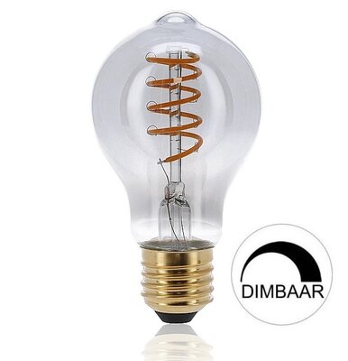 LED FILAMENT A60 PEER SMOKY DIMBAAR E27 6W 300LM 2000K