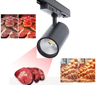 3-FASE LED RAILSPOT VOEDING BAKKER/SLAGER POWER- & CCT-SWITCH