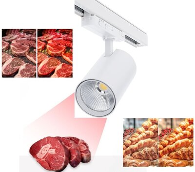 3-FASE LED RAILSPOT VOEDING BAKKER/SLAGER POWER- & CCT-SWITCH