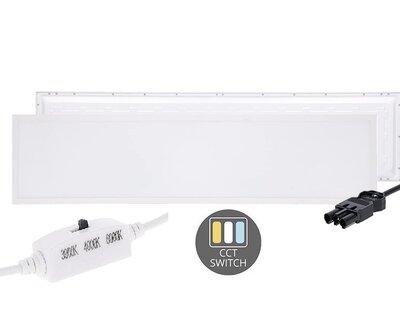 LED PANEEL BACK-LIT 120X30CM MET 3-SWP SNOER 28W CCT-SWITCH