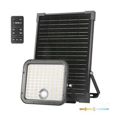 SOLAR LED VERSTRALER SENSOR DIM & 2CCT REMOTE 4800LM 30W