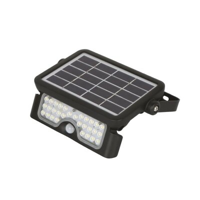 LED SOLAR VERSTRALER MET BEWEGINGSSENOR 5W 500LM IP65