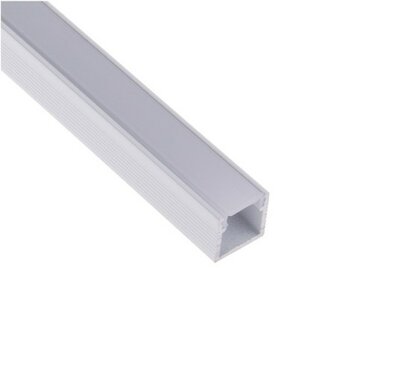 ALUMINIUM PROFIEL DEEP-LINE WHITE LED STRIPS TOT 10-MM 2-METER