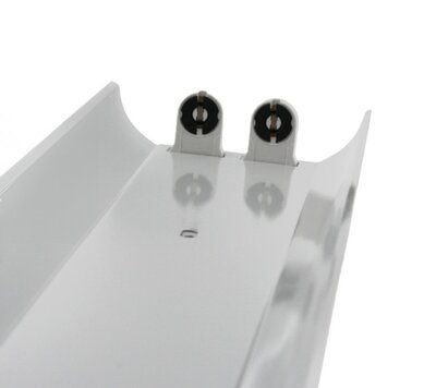 IP22 LED TL-ARMATUUR REFLECTOR 2 X 120CM 230V T8 G13