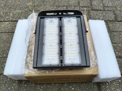 LED Pro Verstraler Schijnwerper Industrieel 100W 4000K IP65