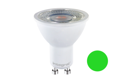 LED SPOT DECO 40° 230V GU10 5W 220LM GROEN