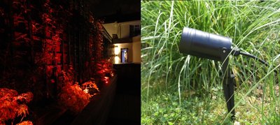 LED TUINSPOT + GRONDPIN INCL. LED SPOT 230V 5W ROOD