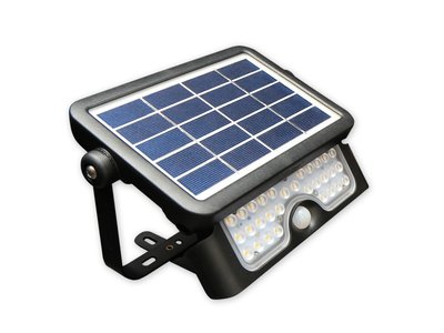 Kent Prik provincie LED Solar verstraler met zonnepaneel en bewegingsmelder - Leds-store